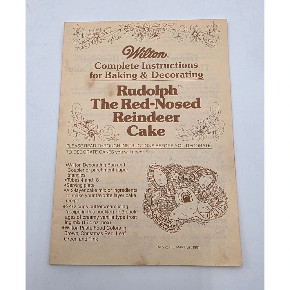 Wilton 2000 rudolph